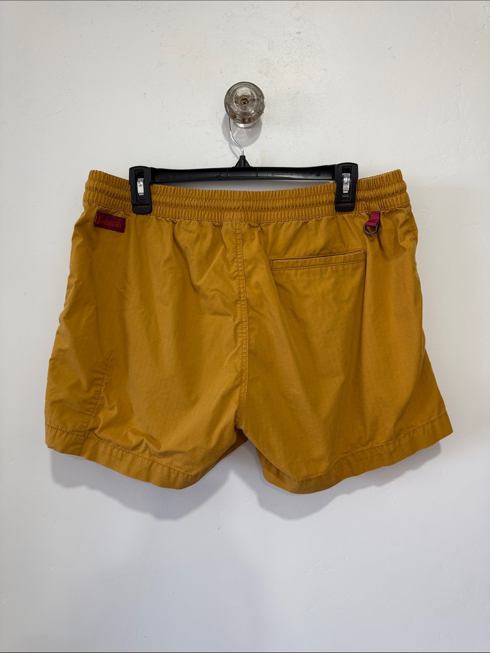 Women’s Cotopaxi Mustard Travel Hiking Shorts with Drawstring- L - Picture 3 of 8